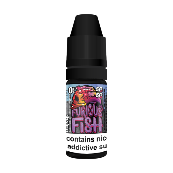FURIOUS FISH 10ML BLACK ICE E LIQUID 50VG VAPE TPD COMPLIANT MULTIBUY