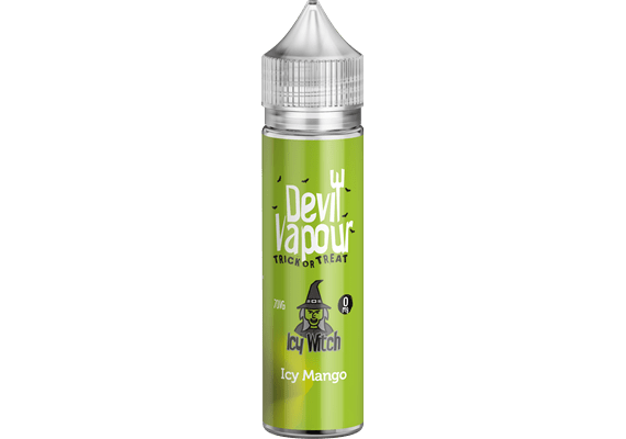 Icy Witch - Icy Mango by Devil Vapour 50ML E Liquid 70VG Vape 0MG Juice Shortfill