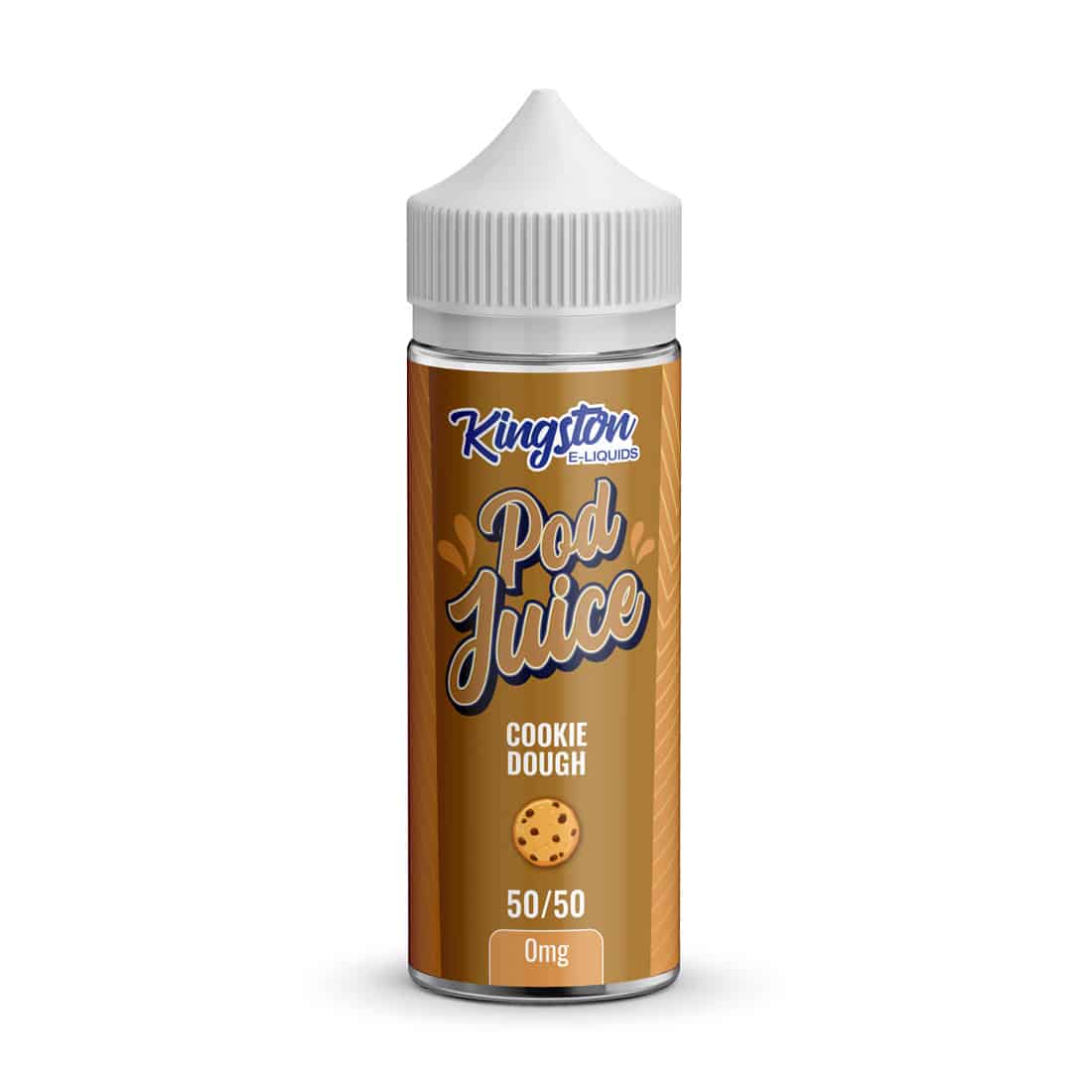 Cookie Dough - Kingston Pod Juice 100ML E Liquid 50VG/50PG Vape 0MG Juice