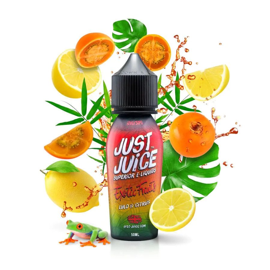 Lulo & Citrus - Just Juice 50ML E Liquid 70VG Vape 0MG Juice