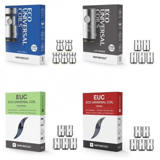 VAPORESSO EUC ECO UNIVERSAL COILS - PACK OF 5