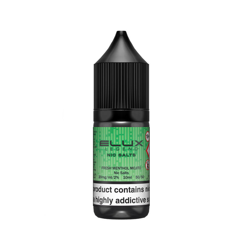 Fresh Menthol Mojito By Elux Legend 10ML Nic Salt E Liquid 50VG Vape 10MG/20MG Juice