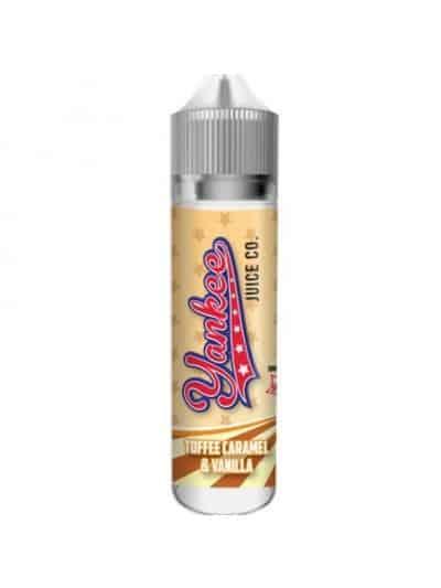 YANKEE JUICE CO – TOFFEE CARAMEL & VANILLA 50ML SHORTFILL E LIQUID 70VG VAPE