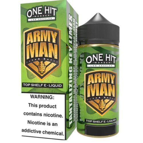 ARMY MAN – ONE HIT WONDER 100ML SHORTFILL E LIQUID 80VG VAPE