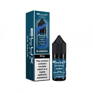 NEW FLAVOUR Blueberry By Elux Legend 10ML Nic Salt E Liquid 50VG Vape 10MG/20MG Juice