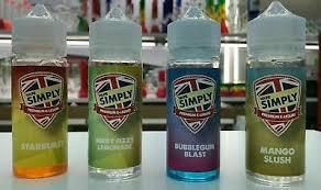 STARBURST SIMPLY VAPOUR 100ML E LIQUID JUICE 50VG SHORTFILL