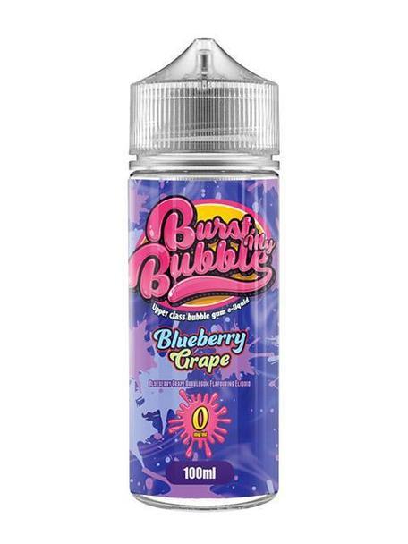 Burst My Bubble - Blueberry Grape 100ml Shortfill E Liquid 70VG Vape