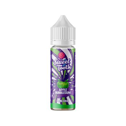 Apple Bubblegum by Sweet Tooth 50ML E Liquid, 70VG Vape, 0MG Juice