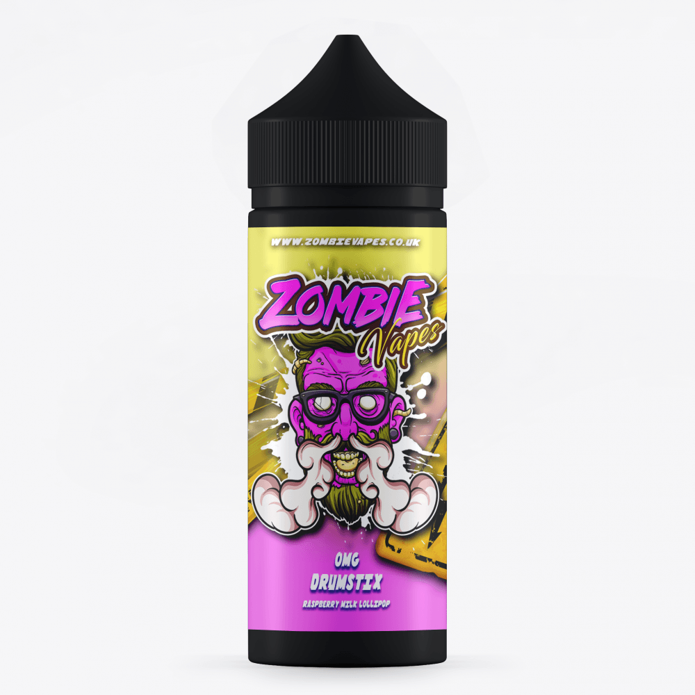 Drumstix By Zombie Vapes, 50ML E Liquid, 70VG Vape, 0MG Juice