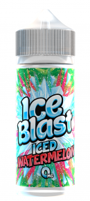 Iced Watermelon - Iced Blast 100ml E-Liquid 70VG Vape Juice