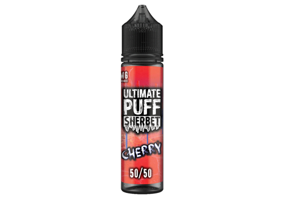 Cherry Sherbet by Ultimate Puff, 50ML E-liquid, 0MG Vape, 50VG Juice