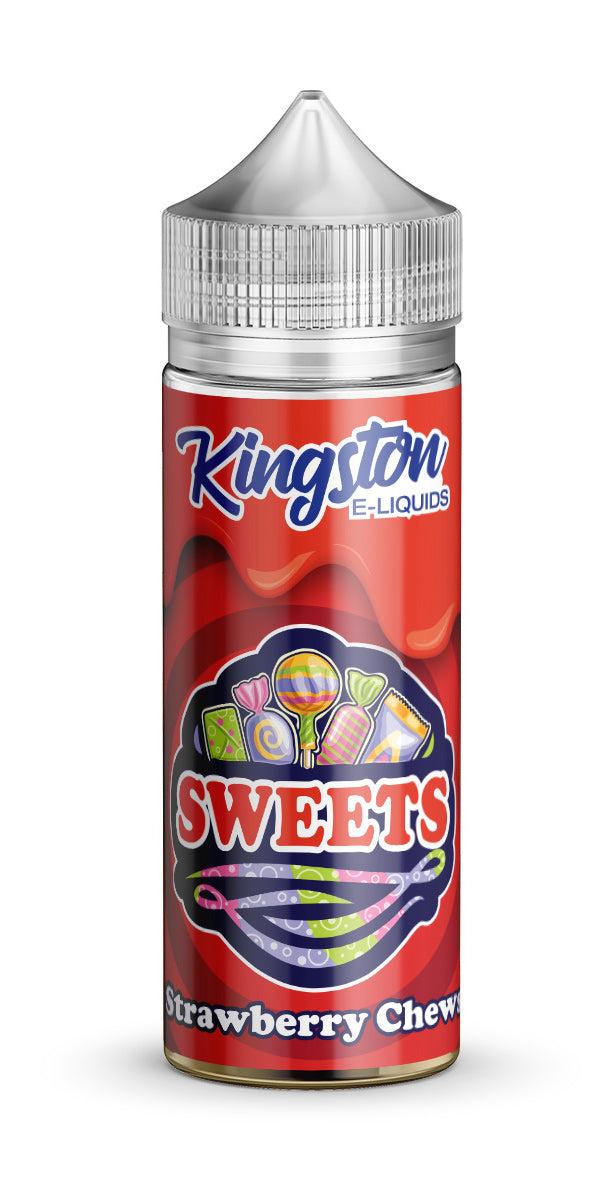 Strawberry Chew by Kingston 100ml New Bottle E Liquid 70VG Juice