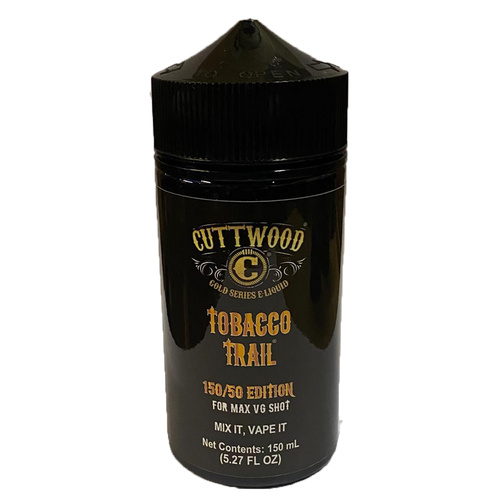 Tobacco Trail By Cuttwood 150ML E Liquid 0MG Vape Juice Short Fill