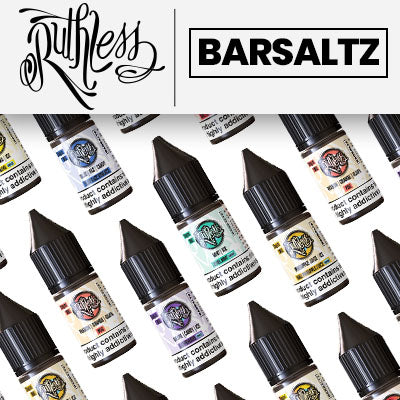 Ruthless Bar Saltz Nic Salts 10x10ML E-Liquid 50VG/50PG Vape 10MG/20MG Juice