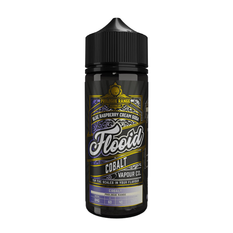 Cobalt By Flooid Vapour Co 100ML E Liquid 60VG Vape 0MG