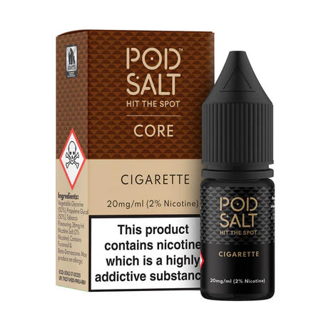 Cigarette By Pod Salt Nic Salts 5 x 10ML E Liquid 5/11/20MG