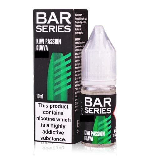 KIWI PASSION GUAVA BAR SERIES NIC SALTS 5MG/10MG/20MG 10ML E-LIQUID - MULTIBUY OFFER