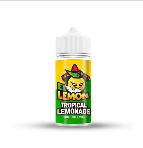 Tropical Lemonade By El Lemon 100ML E Liquid 70VG/30PG Vape 0MG Juice
