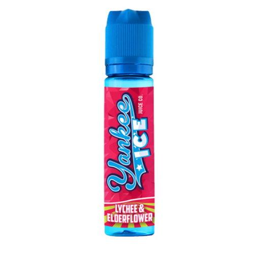YANKEE JUICE CO – LYCHEE & ELDERFLOWER 50ML SHORTFILL E LIQUID 70VG VAPE