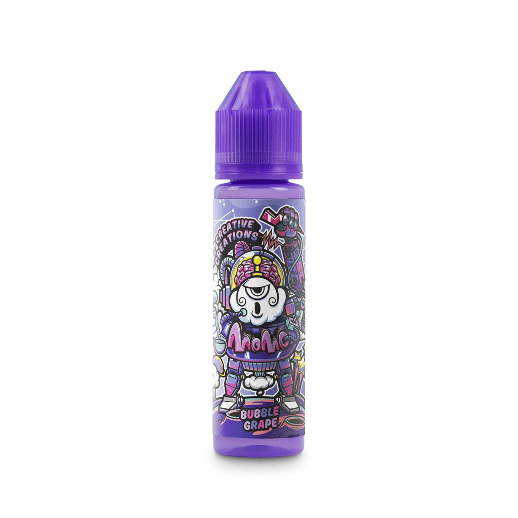 Momo Creative Creations Bubble Grape 50ML E Liquid 70VG Vape 0MG Juice