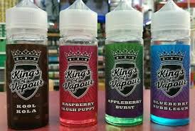 APPLE BERRY BURST KINGS OF VAPOUR E LIQUID 100ML SHORTFILL 80VG VAPE JUICE