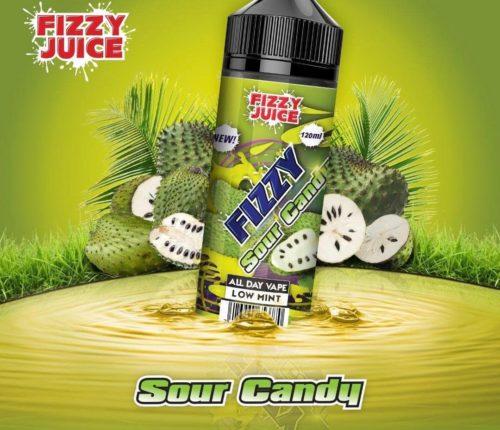 MOHAWK & CO FIZZY SOUR CANDY 100ML SHORTFILL E LIQUID 70VG VAPE