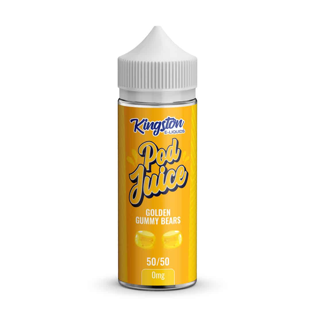 Golden Gummy Bears - Kingston Pod Juice 100ML E Liquid 50VG/50PG Vape 0MG Juice