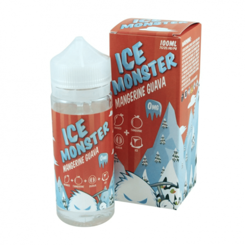 MONSTER VAPE LABS - ICE MONSTER MANGERINE GUAVA 100ML E LIQUID 75VG VAPE JUICE