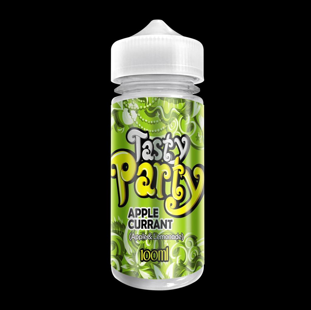 Apple Currant by Tasty Party. 100ML E-liquid, 0MG vape, 70VG/30PG juice