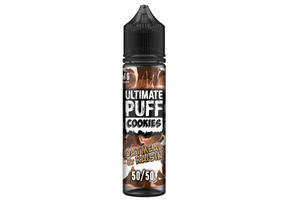 Oatmeal & Raisi by Ultimate Puff, 50ML E-liquid, 0MG Vape, 50VG Juice