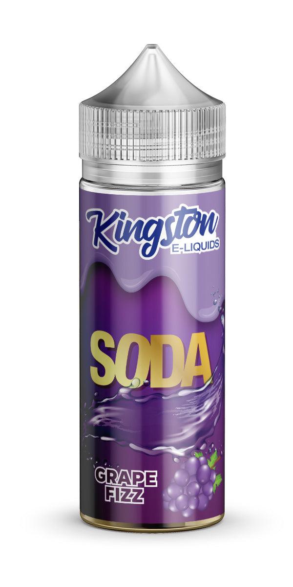 Grape Fizz by Kingston 100ml New Bottle E Liquid 70VG Juice