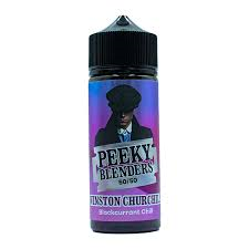 Peeky Blenders Winston Churchill 100ml E Liquid juice in 50VG shortfill Quality Vape