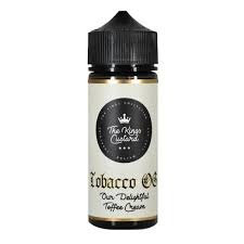 The Kings Custard - Tobacco OG - 100ML E-Liquid 70VG Vape 0mg Juice