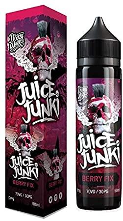 Berry Fix Juice Junki by Doozy Vape 0MG 50ML E-liquid. 70VG/30PG Vape Juice