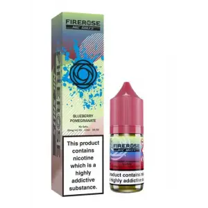 Blueberry Pomegranate - Elux Firerose 5000 Nic Salt 10ML E Liquid 50VG Vape 10MG/20MG Juice