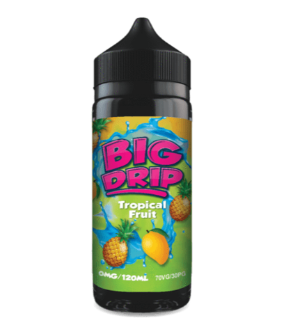 Tropical Fruit by Big Drip. 100ML E-liquid, 0MG Vape, 70VG Juice