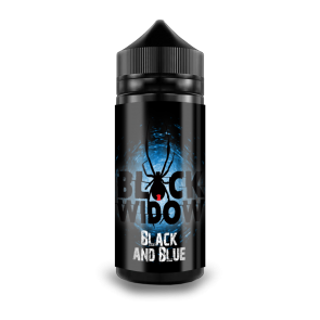 Black Widow Black and Blue 100ml E Liquid Juice 50VG Shortfill SubOhm Vape