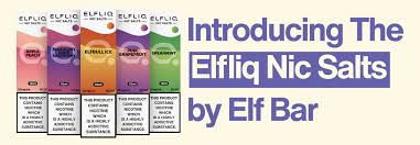 ELFLIQ ELFBAR NIC SALTS 10ML E LIQUID, 10MG/20MG VAPE 50VG JUICE