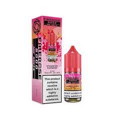 Strawberry Raspberry - Elux Firerose 5000 Nic Salt 10ML E Liquid 50VG Vape 10MG/20MG Juice