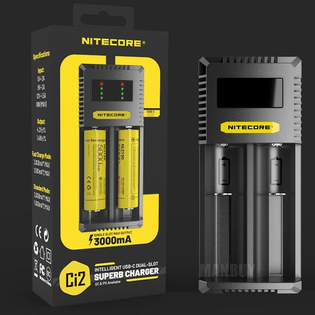 Nitecore Ci2 Dual Slot Universal Battery Charger