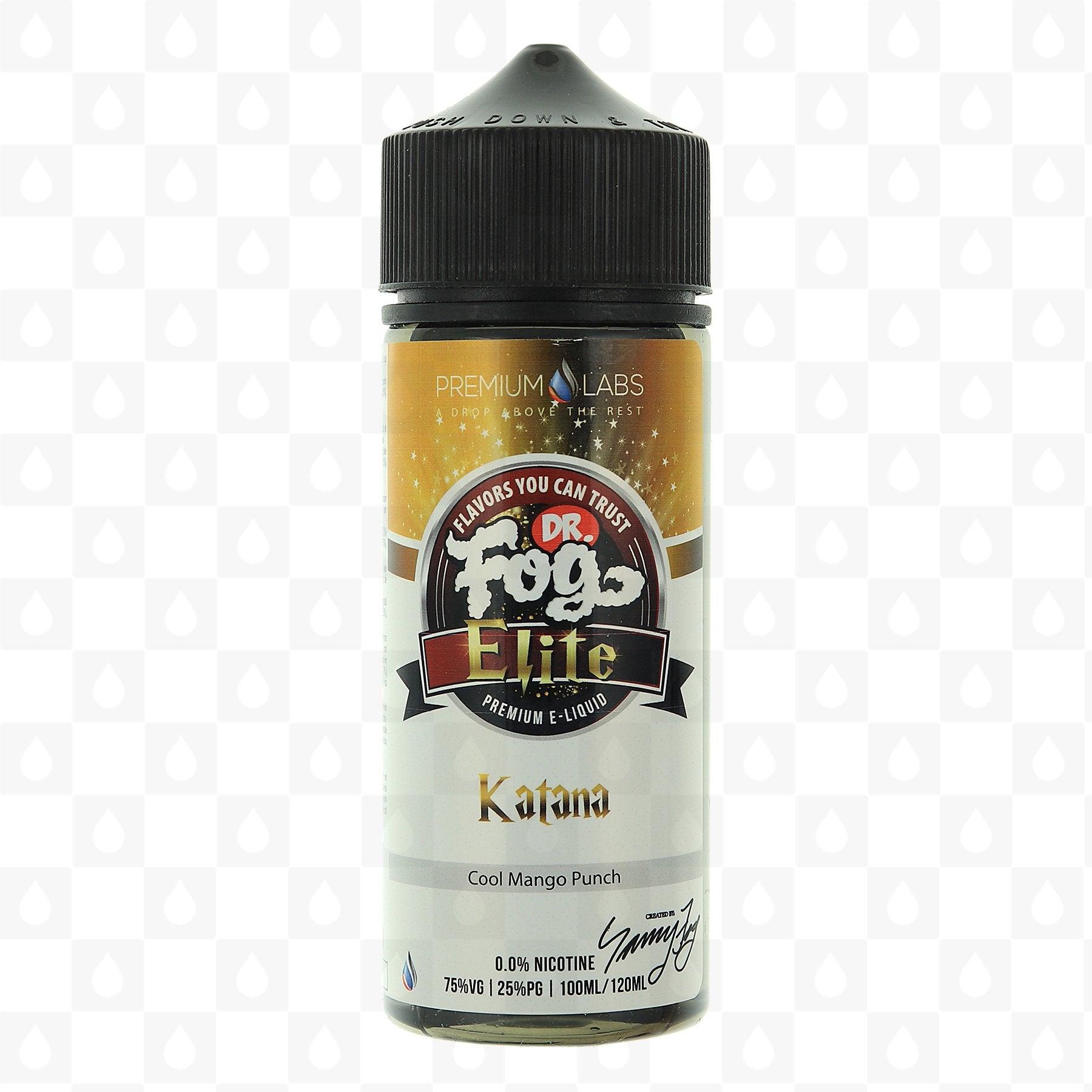 DR FOG KATANA ELITE 100ML SHORTFILL 75VG E LIQUID JUICE VAPE