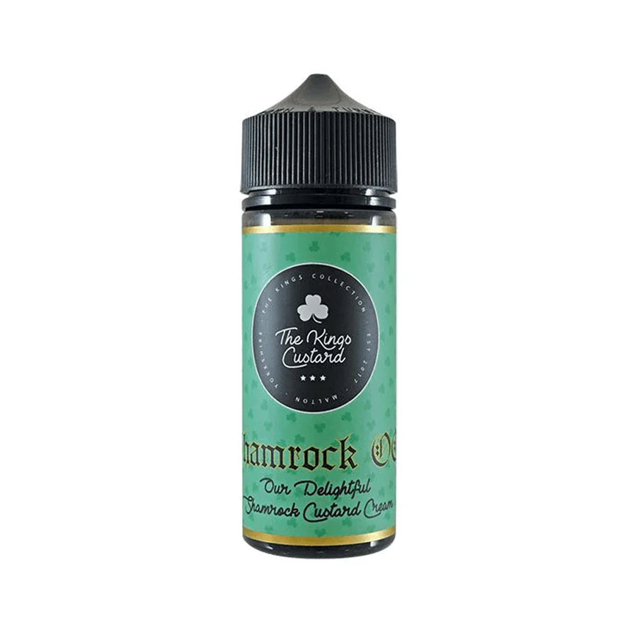 The Kings Custard - Shamrock OG - 100ML E-Liquid 70VG Vape 0mg Juice