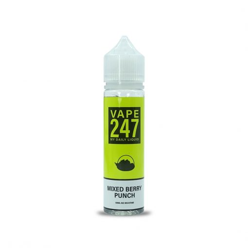 Mixed Berry Punch By Vape 247, 50ML E Liquid 70VG Vape 0MG Juice