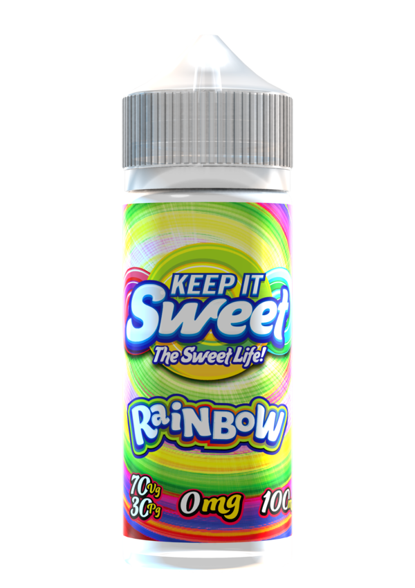 Rainbow - Keep It Sweet 100ml E-liquid Juice 70VG Vape