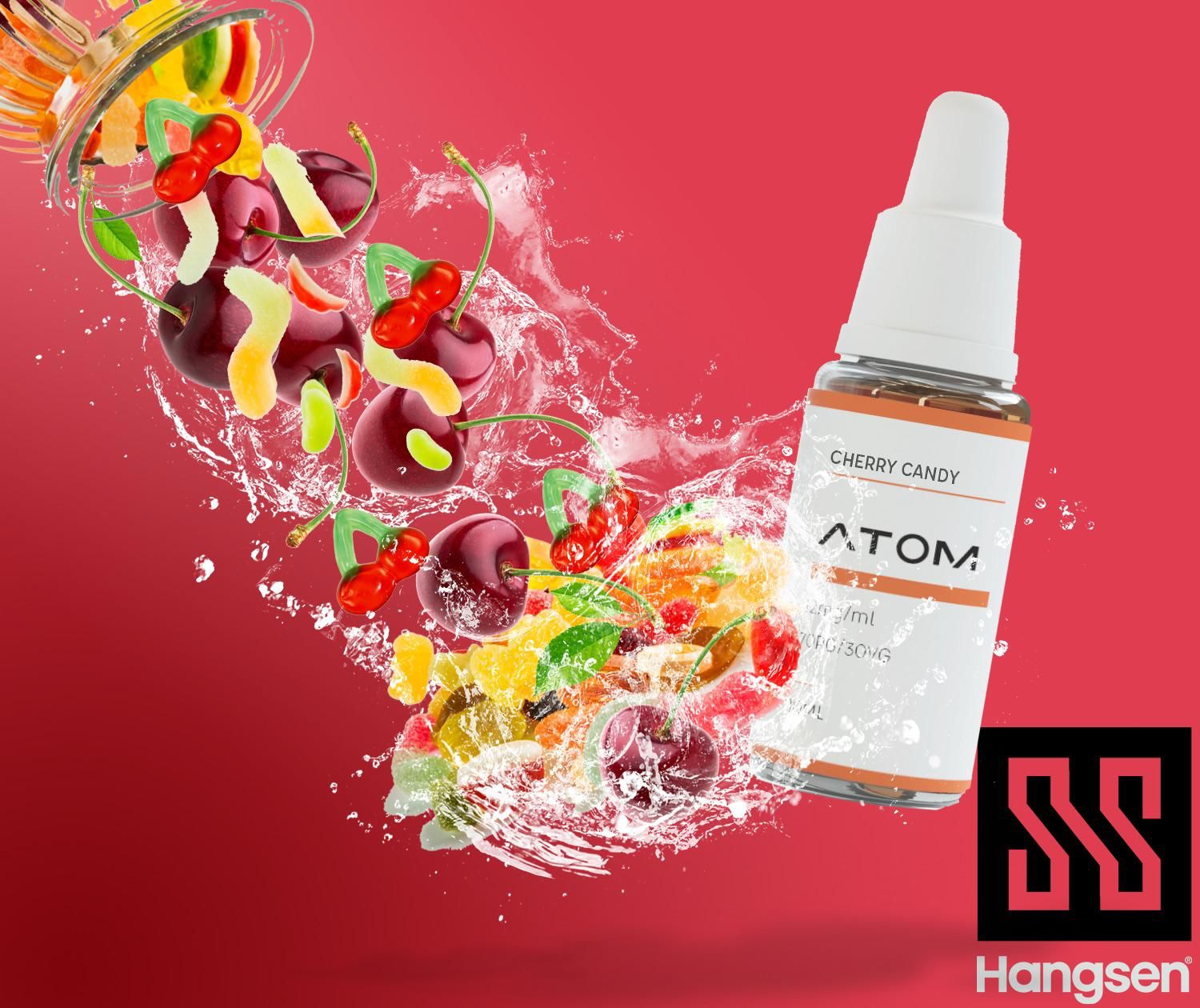 NEW FLAVOUR Hangsen Cherry Candy E Liquid 10ML - 3MG/6MG/12MG/18MG MULTIBUY