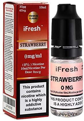Strawberry - iFresh 10ML E-liquid Juice 65VG Vape Multibuy