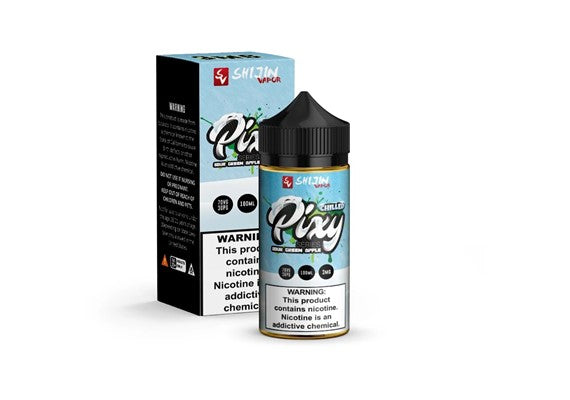 Sour Green Apple - Chilled Pixy Series by Shijin Vapor 100ML E Liquid 70VG Vape 0MG Juice