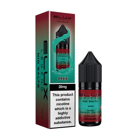 NEW FLAVOUR Oasis By Elux Legend 10ML Nic Salt E Liquid 50VG Vape 10MG/20MG Juice