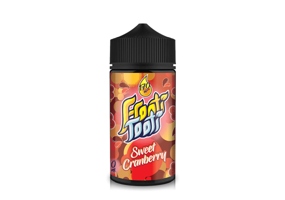 Sweet Cranberry by Frooti Tooti 200ML E Liquid, 70VG Vape, 0MG Juice