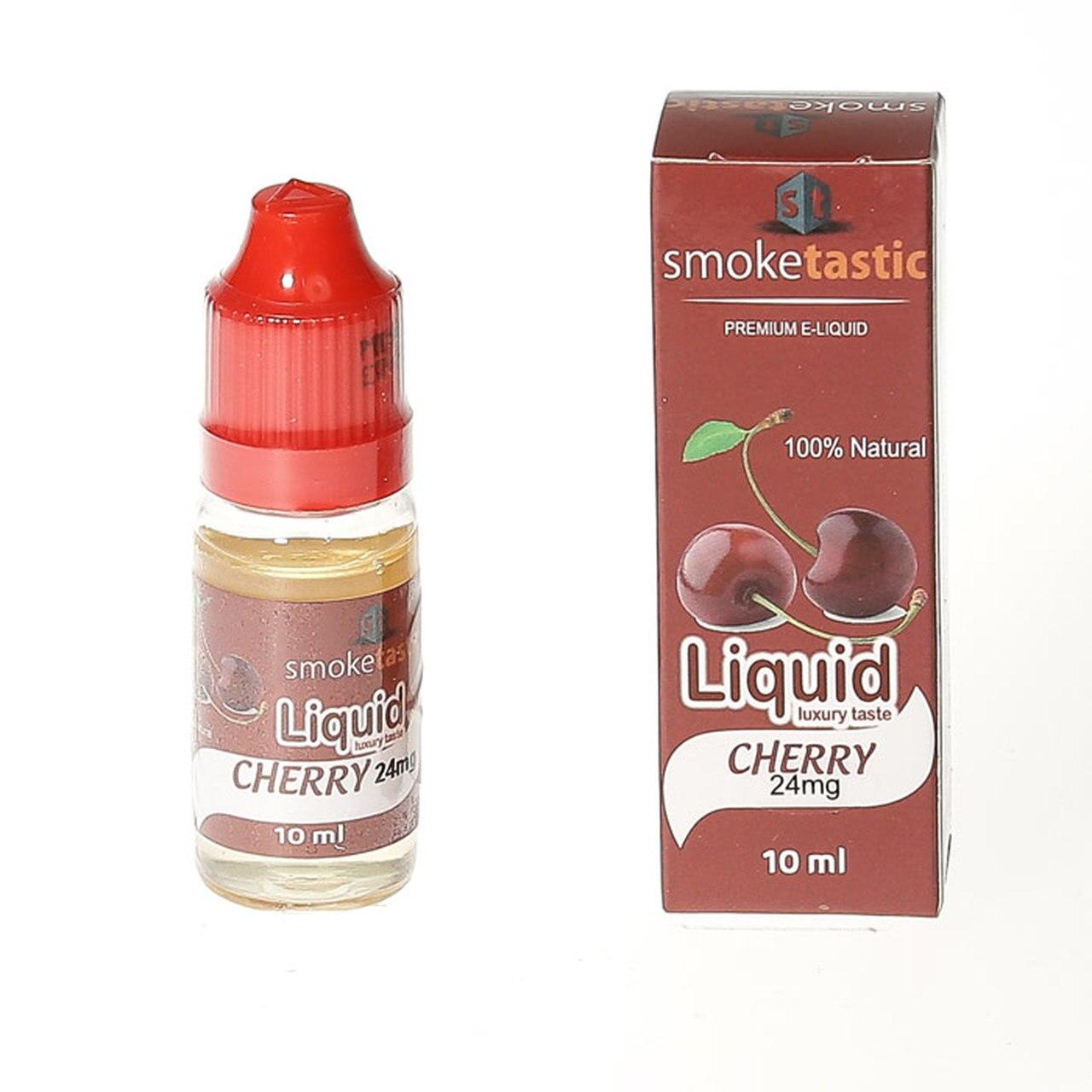 Cherry 10ml Smoketastic E Liquid Juice 6mg, 12mg, 18mg Vape Multibuy